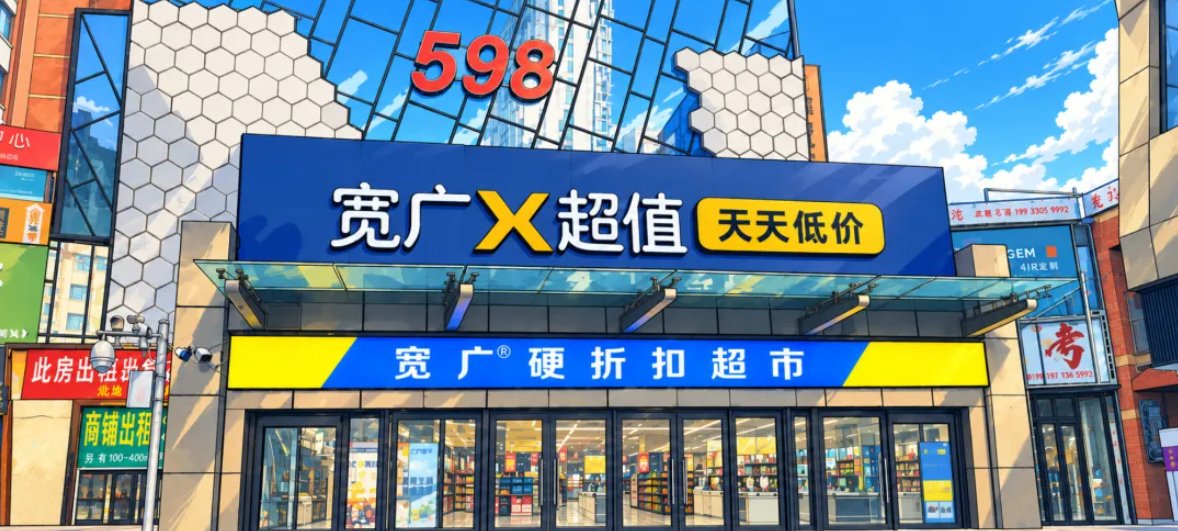 宽广X超值：这个“X”是什么意思，这家店有多“硬”？