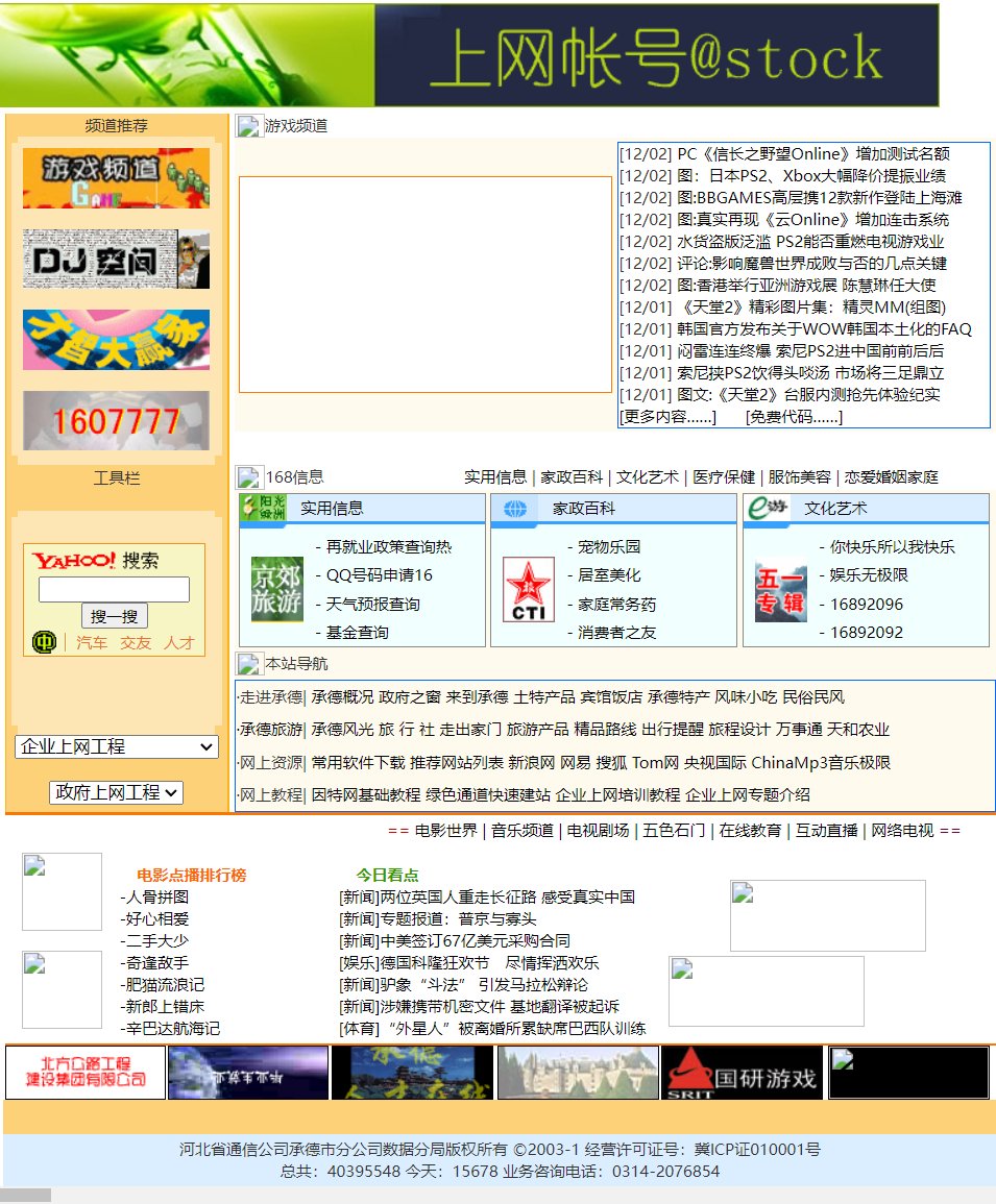 2010年历史页面